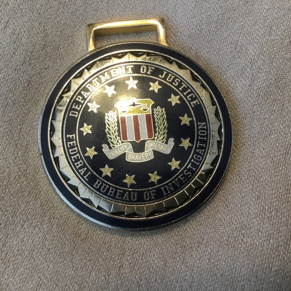 FBI Key Chain/Luggage Tag - Picture 10 of 10